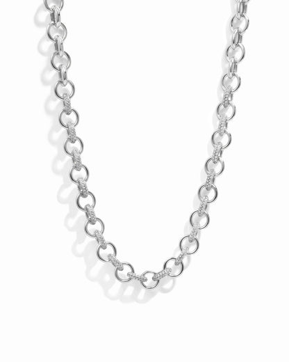 Statement Pavé Necklace